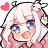 🐰 Эмодзи «Girly package» для Telegram