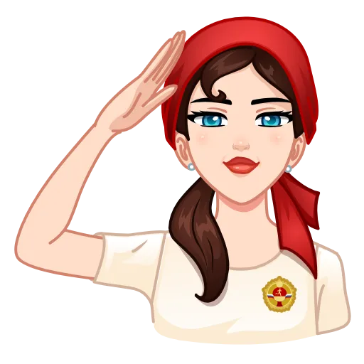 🫡 Стикер «Я сама» для Telegram