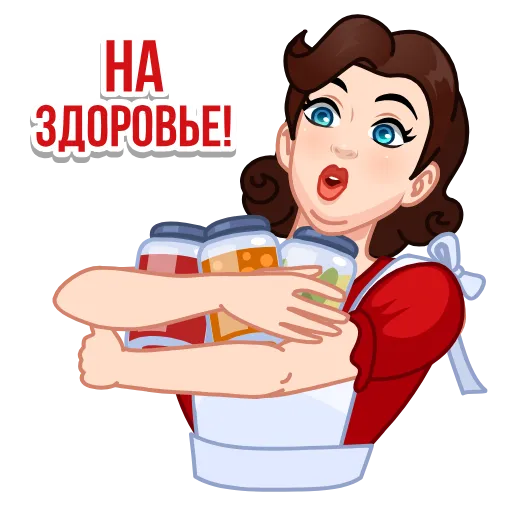 🤩 Стикер «Я сама&;» для Telegram