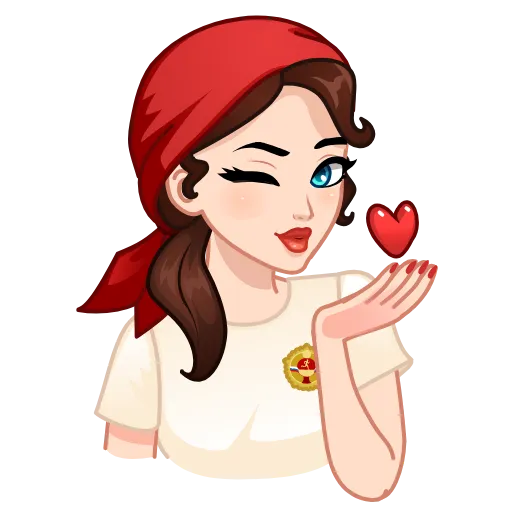 🤩 Стикер «Я сама&;» для Telegram