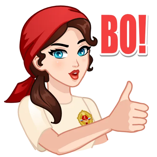 🤩 Стикер «Я сама&;» для Telegram