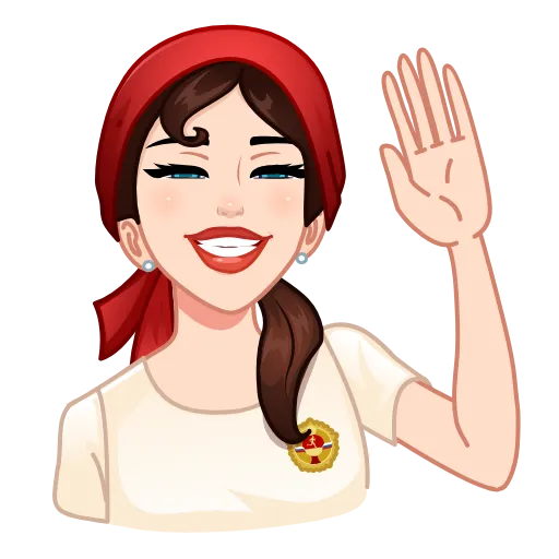 🤩 Стикер «Я сама&;» для Telegram