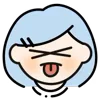 😝 Эмодзи «Girly» для Telegram