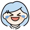 😂 Эмодзи «Girly» для Telegram
