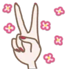 ✌️ Эмодзи «Girly» для Telegram