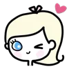 😉 Эмодзи «Girly» для Telegram