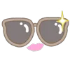 🕶 Эмодзи «Girly» для Telegram