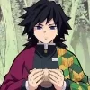 ❤️ Эмодзи «Giyuu Tomioka Из» для Telegram