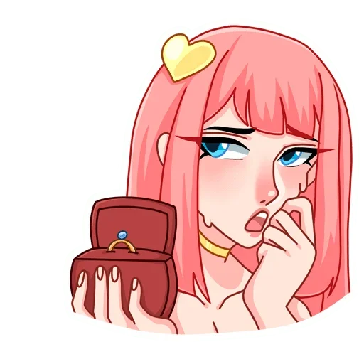 ❤️‍🔥 Стикер «Глэсс от х» для Telegram