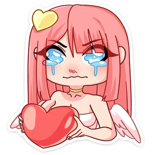 ❤️‍🔥 Стикер «Глэсс от х» для Telegram