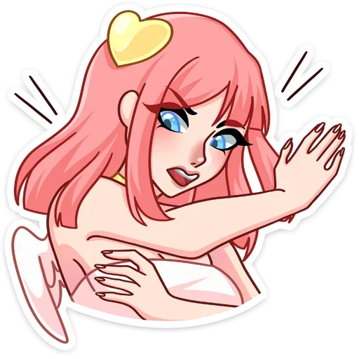 ❤️‍🔥 Стикер «Глэсс от х» для Telegram