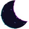 🌙 Эмодзи «Glitch» для Telegram