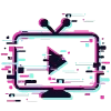 📹 Эмодзи «Glitch» для Telegram