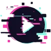▶️ Эмодзи «Glitch» для Telegram