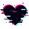 ❤️ Эмодзи «Glitch» для Telegram