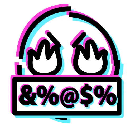 🤬 Эмодзи «Glitched Emoji» для Telegram