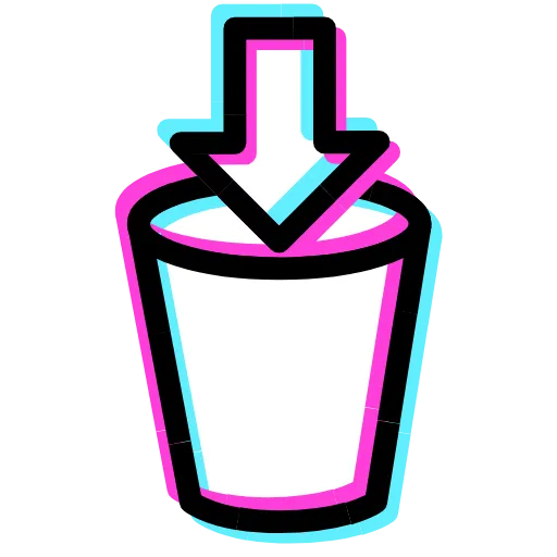 🗑️ Эмодзи «Glitched Emoji» для Telegram