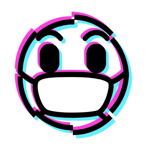 😷 Эмодзи «Glitched Emoji» для Telegram