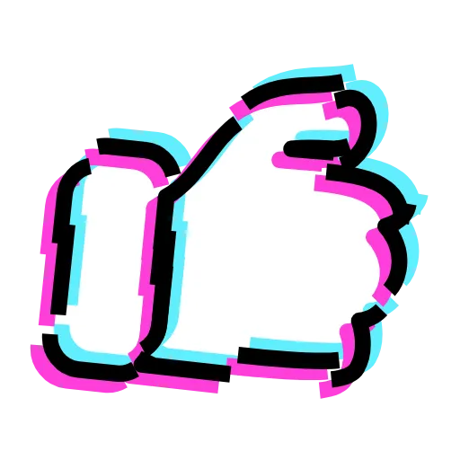 👍 Стикер «Glitched Emoji» для Telegram