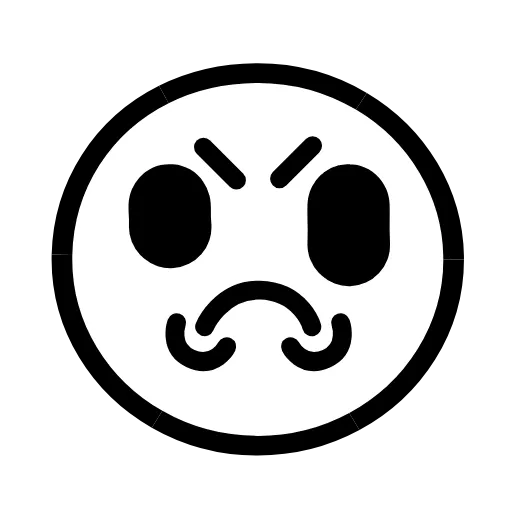 😤 Стикер «Glitched Emoji» для Telegram