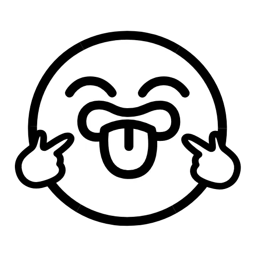 😝 Стикер «Glitched Emoji» для Telegram