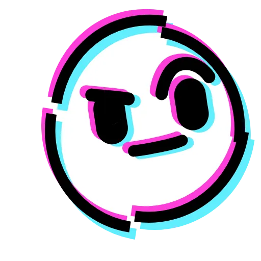 💡 Стикер «Glitched Emoji» для Telegram