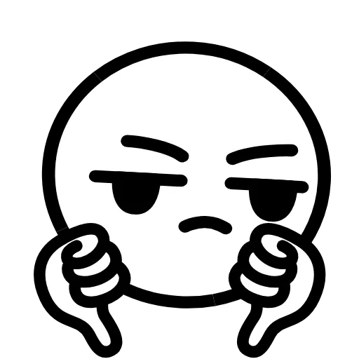 👎 Стикер «Glitched Emoji» для Telegram