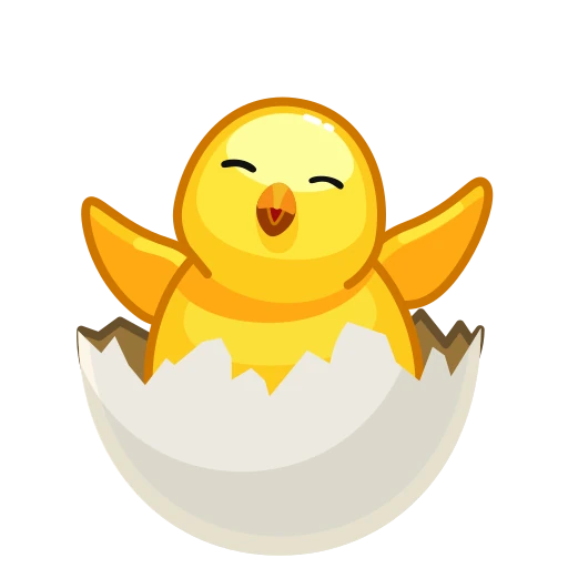 🐣 Стикер «GlitterPremium2» для Telegram