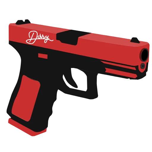 🔫 Эмодзи «Glock» для Telegram