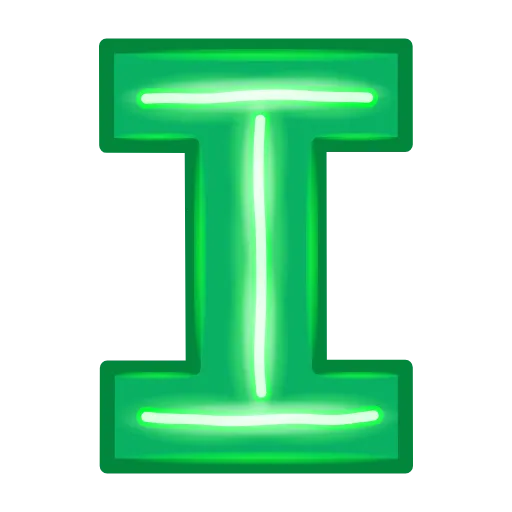 🔤 Эмодзи «Glow Font» для Telegram