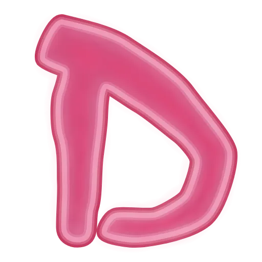 🔤 Эмодзи «Glow Font» для Telegram
