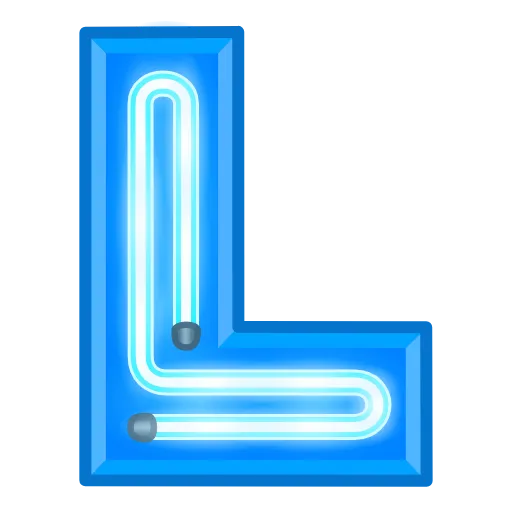 🔤 Эмодзи «Glow Font» для Telegram
