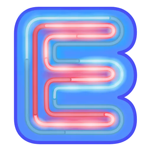 🔤 Эмодзи «Glow Font» для Telegram