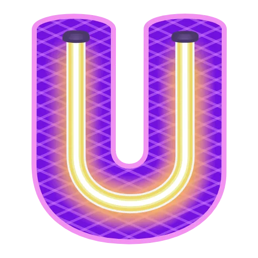 🔤 Эмодзи «Glow Font» для Telegram