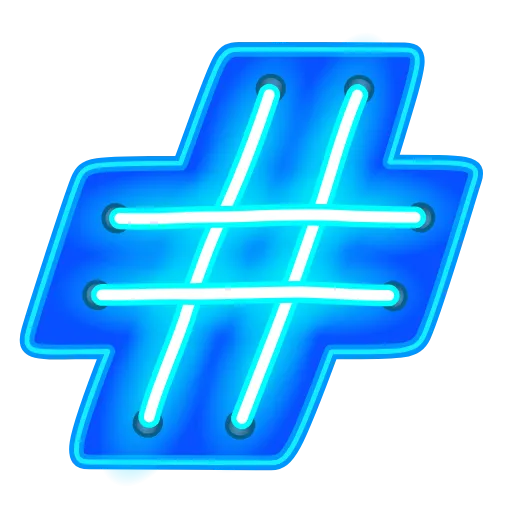 🔣 Эмодзи «Glow Font» для Telegram