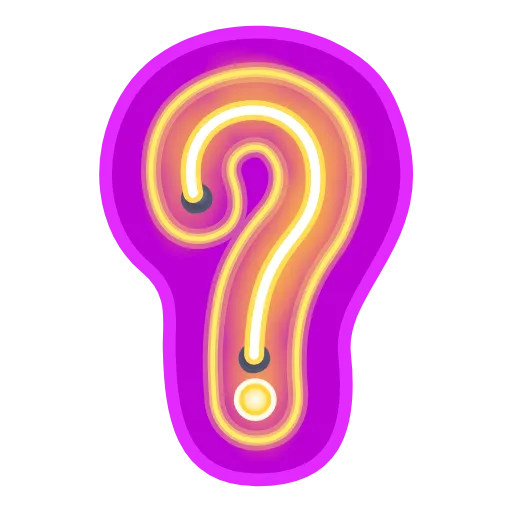 ❓ Эмодзи «Glow Font» для Telegram