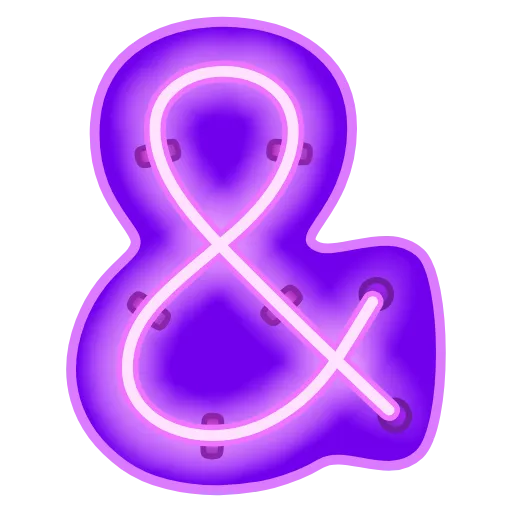 🔣 Эмодзи «Glow Font» для Telegram