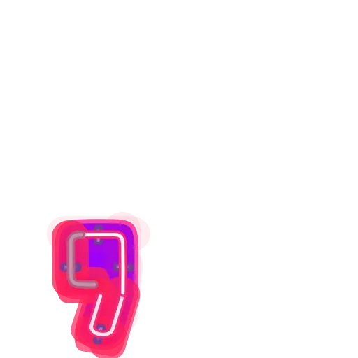 🔣 Эмодзи «Glowing Font» для Telegram