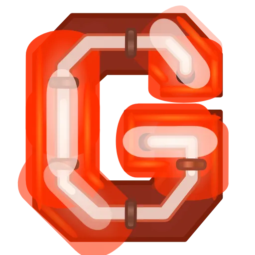 🔠 Эмодзи «Glowing Font» для Telegram