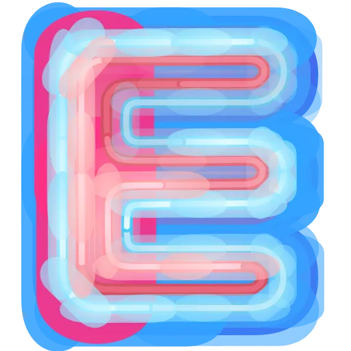🔠 Эмодзи «Glowing Font» для Telegram