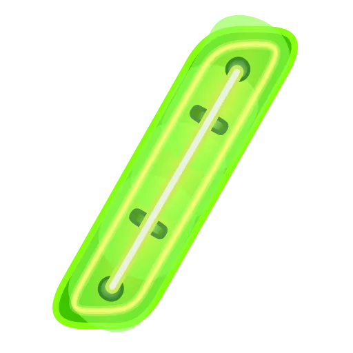 ➗ Эмодзи «Glowing Font» для Telegram