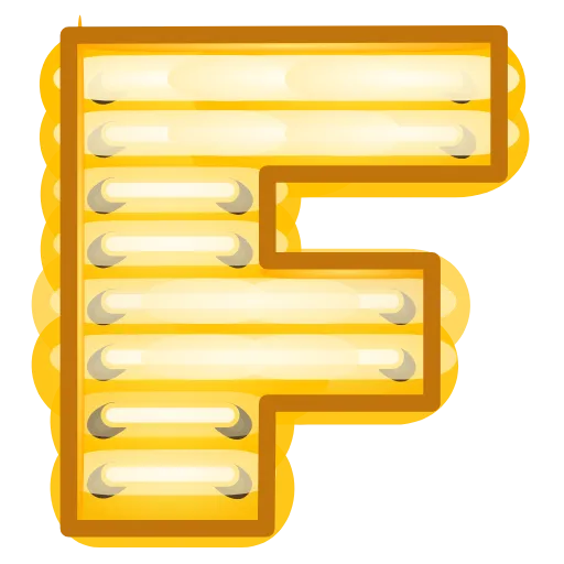🔠 Эмодзи «Glowing Font» для Telegram
