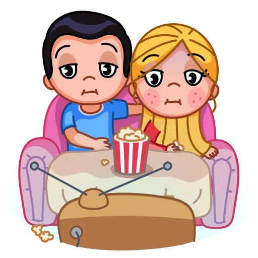 😨 Стикер «Love Is» для Telegram