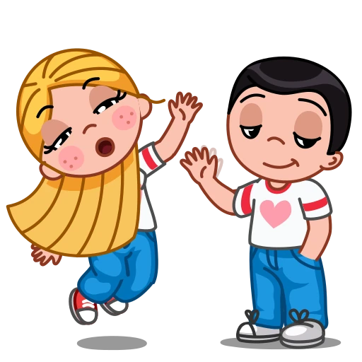 👋 Стикер «Love Is» для Telegram