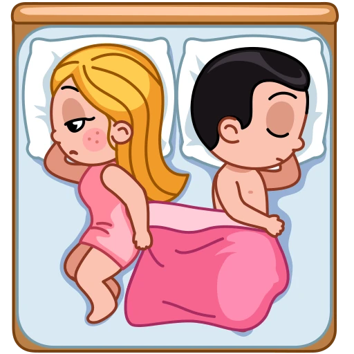 😴 Стикер «Love Is» для Telegram