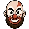 🤡 Эмодзи «Кратос» для Telegram