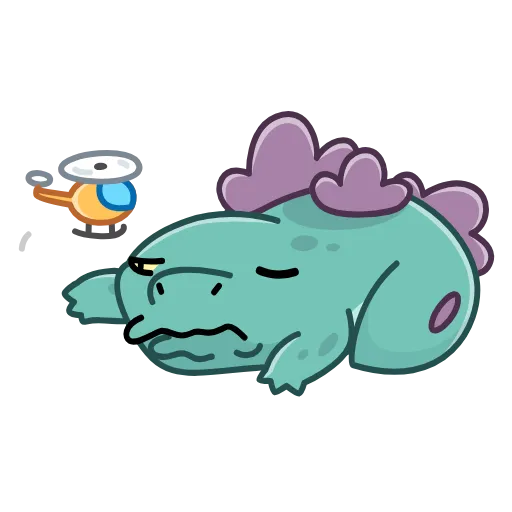 😴 Эмодзи «Godzi» для Telegram