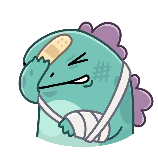 🤕 Эмодзи «Godzi» для Telegram
