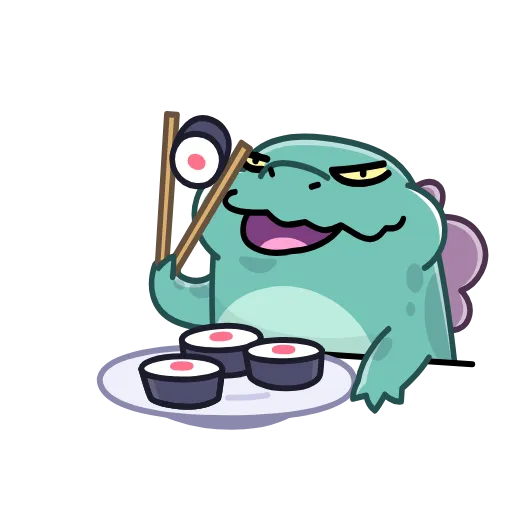 😋 Эмодзи «Godzi» для Telegram