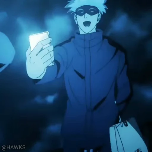 📸 Стикер «Satoru Gojo Сатору Годзе» для Telegram